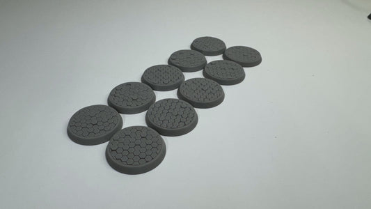 Castwerkz Sloped Base Hex 40mm X10